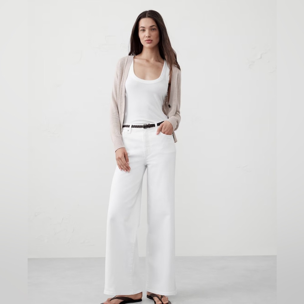 Banana Republic High Rise Straight Fit - Size 33/16 - Picture 2 of 8